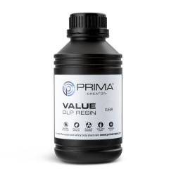 Résine PrimaCreator Value UV/DLP 500ml Clear